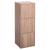 ΝΤΟΥΛΑΠΙ ΜΕ 3 ΑΠΟΘ. ΧΩΡΟΥΣ SORIANO HM9939.11 SONAMA OAK ΜΕΛΑΜΙΝΗ 40x39x119Υεκ.