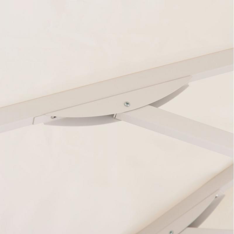 ΟΜΠΡΕΛΑ ΕΠΑΓΓEΛΜΑΤΙΚΗ ALU REGGIE 2.20x2.20x2.50m ΕΚΡΟΥ ΠΑΝΙ 8ΑΚΤΙΝΕΣ HM6013.01
