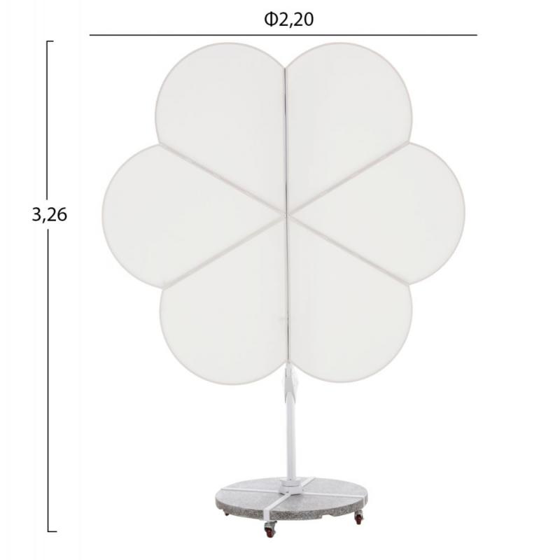 ΟΜΠΡΕΛΑ ΜΕ ΒΑΣΗ ΣΕΙΡΑ CANNOPY (flower) HM21286.02 ΑΛΟΥΜΙΝΙΟ-ΓΡΑΝΙΤΗΣ-ΛΕΥΚΟ 2,38x2,2μ ΟΜΠΡΕΛΑ ΜΕ ΒΑΣΗ ΣΕΙΡΑ CANNOPY (flower) HM21286.02 ΑΛΟΥΜΙΝΙΟ-ΓΡΑΝΙΤΗΣ-ΛΕΥΚΟ 2,38x2,2μ