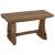 ΠΑΓΚΑΚΙ YEDI HM9347 ΑΠΟ ΜΑΣΙΦ ΞΥΛΟ TEAK ΦΥΣΙΚΟ 80X40X44Y εκ.