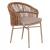 ΠΟΛΥΘΡΟΝΑ ΑΛΟΥΜΙΝΙΟΥ ORIN HM6265.03 ΚΑΠΟΥΤΣΙΝΟ- P.E.RATTAN ΣΕ ΦΥΣΙΚΟ 58x61x75Υεκ.