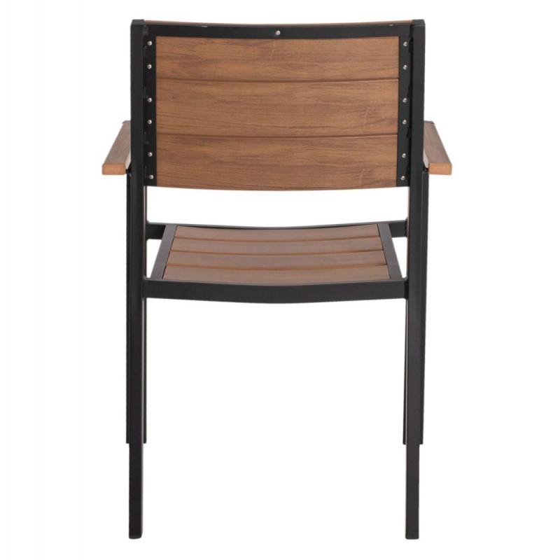 ΠΟΛΥΘΡΟΝΑ ΑΛΟΥΜΙΝΙΟΥ SAGA ΜΑΥΡΗ ΜΕ POLYWOOD HM5127.03 56x55x85,5Yεκ. ΠΟΛΥΘΡΟΝΑ ΑΛΟΥΜΙΝΙΟΥ SAGA ΜΑΥΡΗ ΜΕ POLYWOOD HM5127.03 56x55x85,5Yεκ.