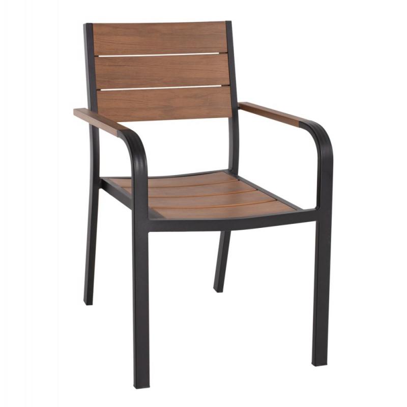 ΠΟΛΥΘΡΟΝΑ ΑΛΟΥΜΙΝΙΟΥ SAGA ΜΑΥΡΗ ΜΕ POLYWOOD HM5127.03 56x55x85,5Yεκ. ΠΟΛΥΘΡΟΝΑ ΑΛΟΥΜΙΝΙΟΥ SAGA ΜΑΥΡΗ ΜΕ POLYWOOD HM5127.03 56x55x85,5Yεκ.