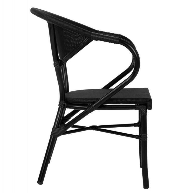 ΠΟΛΥΘΡΟΝΑ ΑΛΟΥΜΙΝΙΟΥ CLAY BAMBOO LOOK ΜΑΥΡΗ ΜΕ TEXTLINE HM5025.02 59x60x82 cm ΠΟΛΥΘΡΟΝΑ ΑΛΟΥΜΙΝΙΟΥ CLAY BAMBOO LOOK ΜΑΥΡΗ ΜΕ TEXTLINE HM5025.02 59x60x82 cm