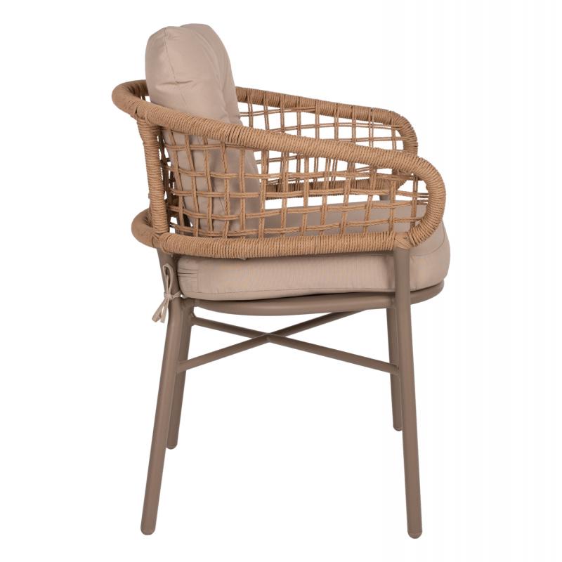 ΠΟΛΥΘΡΟΝΑ ΑΛΟΥΜΙΝΙΟΥ ΜΟΚΑ ΕΠΑΓΓΕΛΜ. RATTAN & ΜΑΞΙΛΑΡΙ ΜΠΕΖ HM5863.02 60x56x84Y εκ. ΠΟΛΥΘΡΟΝΑ ΑΛΟΥΜΙΝΙΟΥ ΜΟΚΑ ΕΠΑΓΓΕΛΜ. RATTAN & ΜΑΞΙΛΑΡΙ ΜΠΕΖ HM5863.02 60x56x84Y εκ.