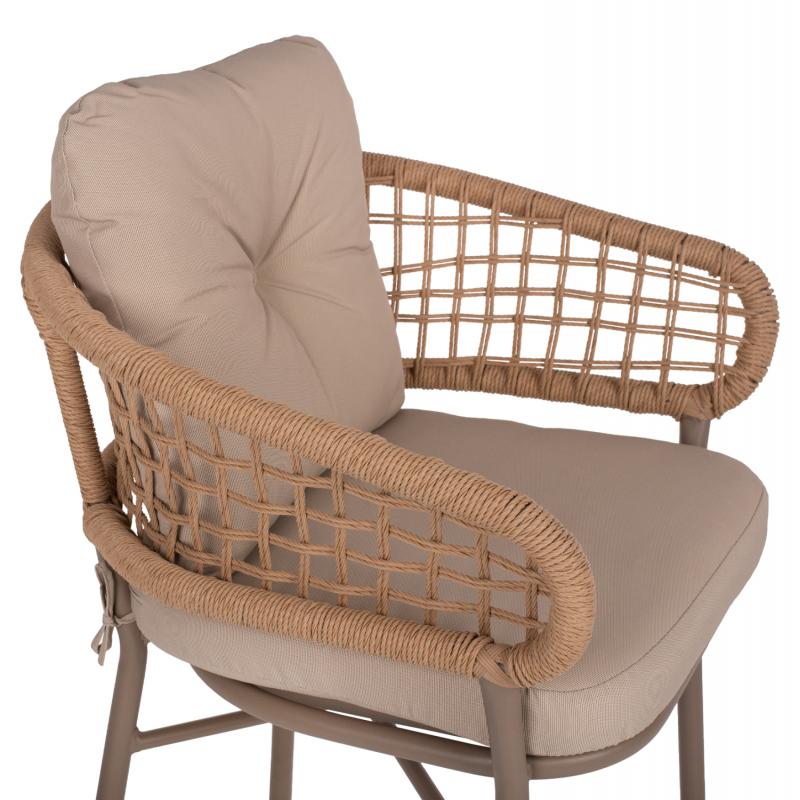 ΠΟΛΥΘΡΟΝΑ ΑΛΟΥΜΙΝΙΟΥ ΜΟΚΑ ΕΠΑΓΓΕΛΜ. RATTAN & ΜΑΞΙΛΑΡΙ ΜΠΕΖ HM5863.02 60x56x84Y εκ. ΠΟΛΥΘΡΟΝΑ ΑΛΟΥΜΙΝΙΟΥ ΜΟΚΑ ΕΠΑΓΓΕΛΜ. RATTAN & ΜΑΞΙΛΑΡΙ ΜΠΕΖ HM5863.02 60x56x84Y εκ.