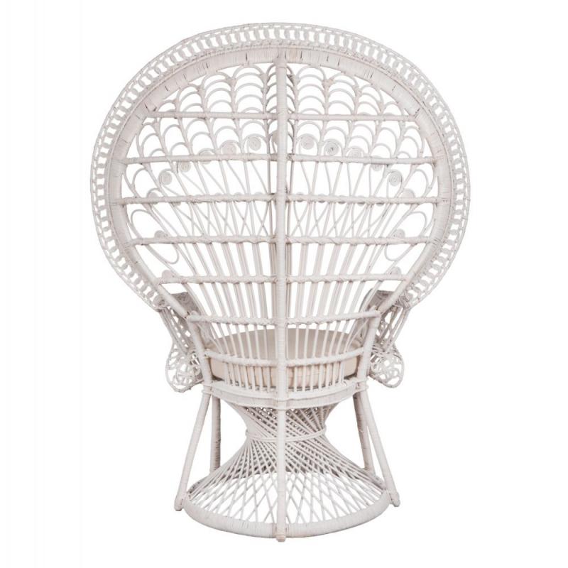 ΠΟΛΥΘΡΟΝΑ ROYAL PEACOCK HM9342.02 RATTAN ΣΕ ΛΕΥΚΟ-ΜΑΞΙΛΑΡΙ ΛΕΥΚΟ 114x72x150Yεκ. ΠΟΛΥΘΡΟΝΑ ROYAL PEACOCK HM9342.02 RATTAN ΣΕ ΛΕΥΚΟ-ΜΑΞΙΛΑΡΙ ΛΕΥΚΟ 114x72x150Yεκ.