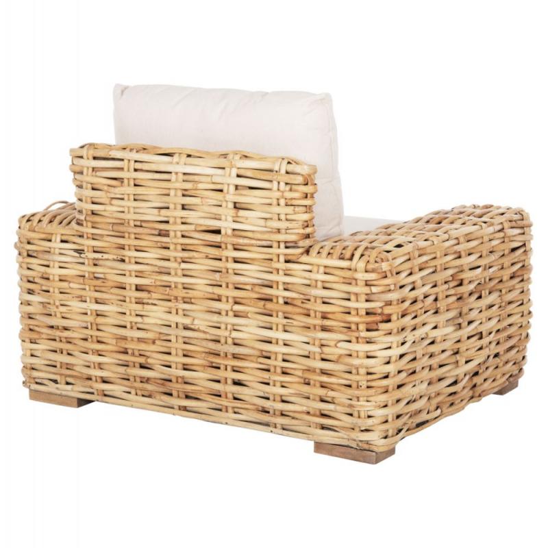 ΠΟΛΥΘΡΟΝΑ TROPEL HM9810 ΞΥΛΟ MANGO-RATTAN ΦΥΣΙΚΟ-ΛΕΥΚΑ ΜΑΞΙΛΑΡΙΑ 110x88x70-85Υεκ.