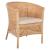 ΠΟΛΥΘΡΟΝΑ APRON HM9818 RATTAN ΠΛΕΚΤΟ ΣΕ ΦΥΣΙΚΟ-ΛΕΥΚΟ ΜΑΞΙΛΑΡΙ 75x70x85Υεκ.