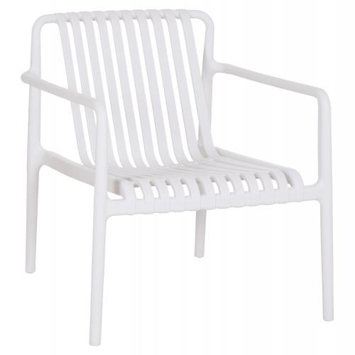 ΠΟΛΥΘΡΟΝΑ LOUNGE ΕΞΩΤ.ΧΩΡΟΥ MALEN HM6626.01 ΛΕΥΚΟ ΠΟΛΥΠΡΟΠΥΛΕΝΙΟ 67x75x75Υεκ