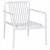 ΠΟΛΥΘΡΟΝΑ LOUNGE ΕΞΩΤ.ΧΩΡΟΥ MALEN HM6626.01 ΛΕΥΚΟ ΠΟΛΥΠΡΟΠΥΛΕΝΙΟ 67x75x75Υεκ