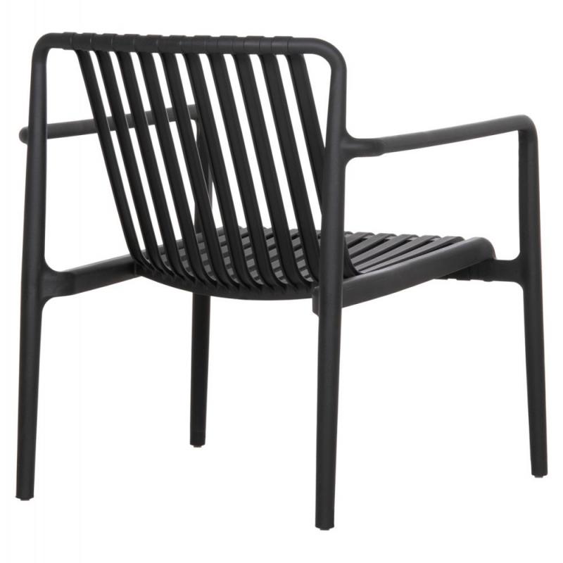 ΠΟΛΥΘΡΟΝΑ LOUNGE ΕΞΩΤ.ΧΩΡΟΥ MALEN HM6626.02 ΜΑΥΡΟ ΠΟΛΥΠΡΟΠΥΛΕΝΙΟ 67x75x75Υεκ