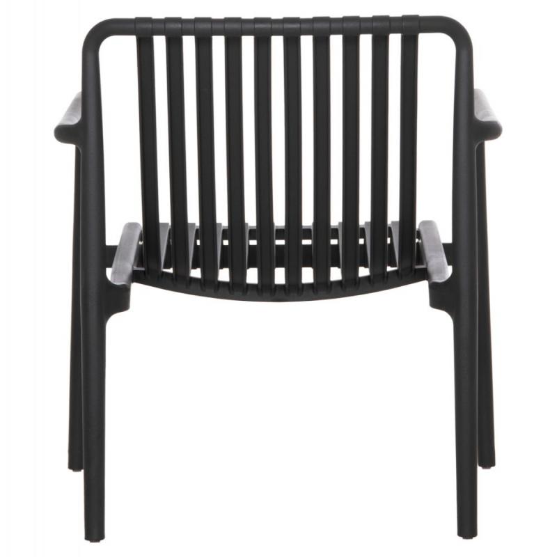 ΠΟΛΥΘΡΟΝΑ LOUNGE ΕΞΩΤ.ΧΩΡΟΥ MALEN HM6626.02 ΜΑΥΡΟ ΠΟΛΥΠΡΟΠΥΛΕΝΙΟ 67x75x75Υεκ