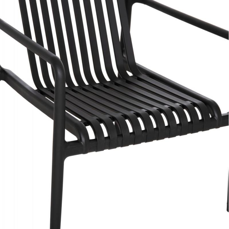 ΠΟΛΥΘΡΟΝΑ LOUNGE ΕΞΩΤ.ΧΩΡΟΥ MALEN HM6626.02 ΜΑΥΡΟ ΠΟΛΥΠΡΟΠΥΛΕΝΙΟ 67x75x75Υεκ