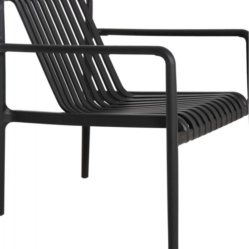 ΠΟΛΥΘΡΟΝΑ LOUNGE ΕΞΩΤ.ΧΩΡΟΥ MALEN HM6626.02 ΜΑΥΡΟ ΠΟΛΥΠΡΟΠΥΛΕΝΙΟ 67x75x75Υεκ