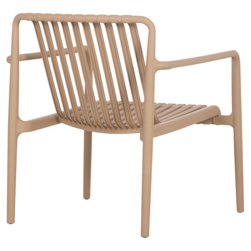 ΠΟΛΥΘΡΟΝΑ LOUNGE ΕΞΩΤ.ΧΩΡΟΥ MALEN HM6626.04 ΚΑΠΟΥΤΣΙΝΟ ΠΟΛΥΠΡΟΠΥΛΕΝΙΟ 67x75x75Υεκ