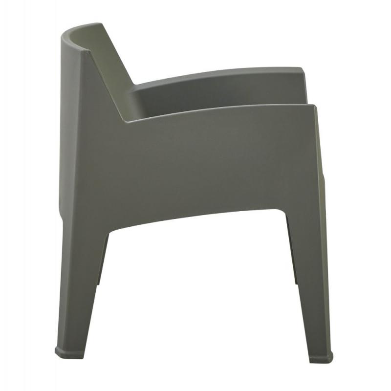 ΠΟΛΥΘΡΟΝΑ ΠΟΛΥΠΡΟΠΥΛΕΝΙΟΥ LOUNGE SLEEK HM6365.02 ΜΑΥΡΟ 62x68x73Υεκ.