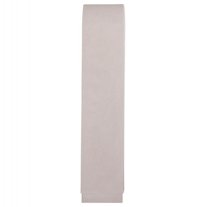 ΡΑΦΙΕΡΑ ΣΕΙΡΑ SANTORINI HM18045 MDF ΥΠΟΛΕΥΚΟ-ΡΑΦΙΑ ΞΥΛΟ ΕΛΑΤΟΥ ΦΥΣΙΚΟ 60x38,5x179Υεκ.