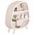 ΡΑΦΙΕΡΑ ΣΕΙΡΑ SANTORINI HM18060.01 MDF ΣΕ ΥΠΟΛΕΥΚΟ ΧΡΩΜΑ 120x38x133Υεκ.