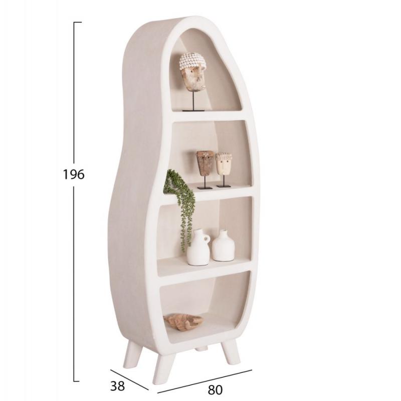ΡΑΦΙΕΡΑ ΣΕΙΡΑ SANTORINI HM18067 MDF ΣΕ ΥΠΟΛΕΥΚΟ ΧΡΩΜΑ 80x38x196Υεκ. ΡΑΦΙΕΡΑ ΣΕΙΡΑ SANTORINI HM18067 MDF ΣΕ ΥΠΟΛΕΥΚΟ ΧΡΩΜΑ 80x38x196Υεκ.