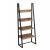ΡΑΦΙΕΡΑ IZABEL HM18376.01 ΜΕΤΑΛΛΟ--ΜΕΛΑΜΙΝΗ ΣΕ OAK 75x36x185Υεκ.
