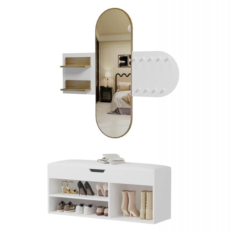 ΣΕΤ ΕΙΣΟΔΟΥ 2ΤΜΧ CHERYL HM21276.02 ΜΕΛΑΜΙΝΗ ΣΕ ΛΕΥΚΟ--SONAMA ΣΕΤ ΕΙΣΟΔΟΥ 2ΤΜΧ CHERYL HM21276.02 ΜΕΛΑΜΙΝΗ ΣΕ ΛΕΥΚΟ--SONAMA