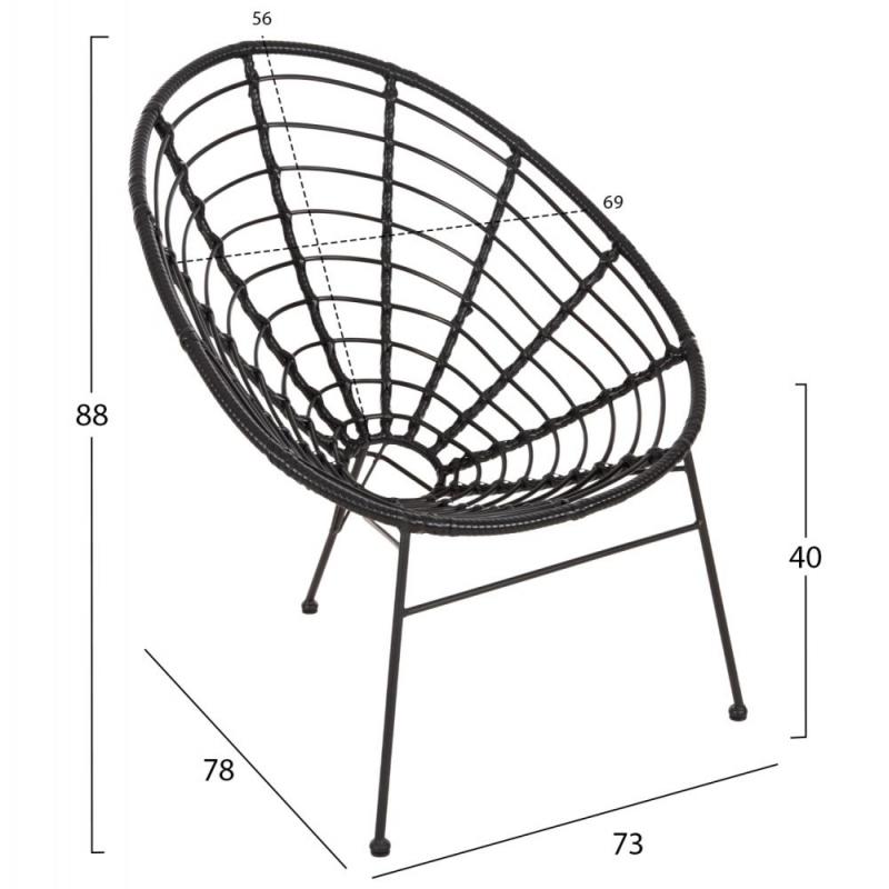 ΣΕΤ ΕΞΩΤΕΡΙΚΟΥ ΧΩΡΟΥ 3ΤΜΧ ALLEGRA HM21047.12 ΜΑΥΡΟ ΣΥΝΘ.RATTAN & ΜΕΤΑΛΛΟ ΣΕΤ ΕΞΩΤΕΡΙΚΟΥ ΧΩΡΟΥ 3ΤΜΧ ALLEGRA HM21047.12 ΜΑΥΡΟ ΣΥΝΘ.RATTAN & ΜΕΤΑΛΛΟ
