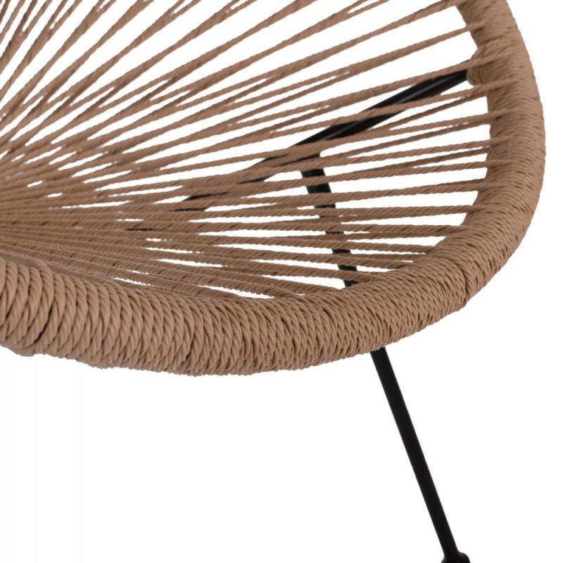 ΣΕΤ ΕΞΩΤΕΡΙΚΟΥ ΧΩΡΟΥ 3ΤΜΧ ACAPULCO HM21100 TWISTED WICKER-ΜΕΤΑΛΛΟ ΣΕΤ ΕΞΩΤΕΡΙΚΟΥ ΧΩΡΟΥ 3ΤΜΧ ACAPULCO HM21100 TWISTED WICKER-ΜΕΤΑΛΛΟ