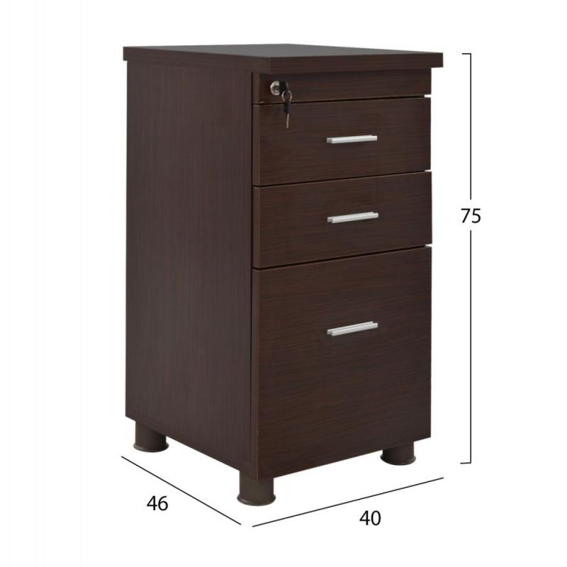 ΣΕΤ ΓΡΑΦΕΙΟΥ 3ΤΜΧ ΣΕ ΧΡΩΜΑ WENGE HM10203.02L ΣΕΤ ΓΡΑΦΕΙΟΥ 3ΤΜΧ ΣΕ ΧΡΩΜΑ WENGE HM10203.02L