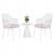 ΣΕΤ LOUNGE 3TMX ΕΞ.ΧΩΡΟΥ OREGO HM21106.02 ΑΛΟΥΜΙΝΙΟ ΣΕ ΛΕΥΚΟ