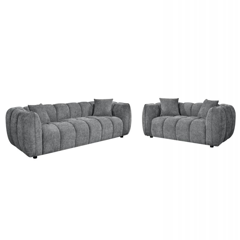 ΣΕΤ ΣΑΛΟΝΙ 3ΘΕΣΙΟΣ & 2ΘΕΣΙΟΣ LYKKE HM10812.01 ΓΚΡΙ ΥΦΑΣΜΑ ΣΕΤ ΣΑΛΟΝΙ 3ΘΕΣΙΟΣ & 2ΘΕΣΙΟΣ LYKKE HM10812.01 ΓΚΡΙ ΥΦΑΣΜΑ
