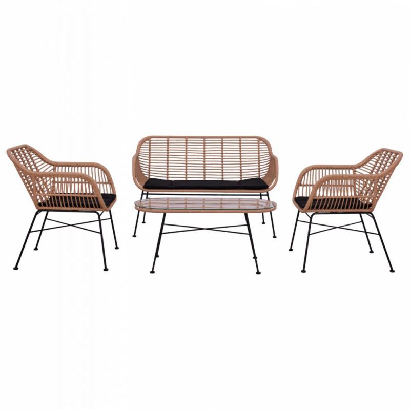 ΣΕΤ ΣΑΛΟΝΙ 4ΤΜΧ ALLEGRA HM5460 ΜΕΤΑΛΛΟ & WICKER ΣΕ ΜΠΕΖ ΧΡΩΜΑ ΣΕΤ ΣΑΛΟΝΙ 4ΤΜΧ ALLEGRA HM5460 ΜΕΤΑΛΛΟ & WICKER ΣΕ ΜΠΕΖ ΧΡΩΜΑ