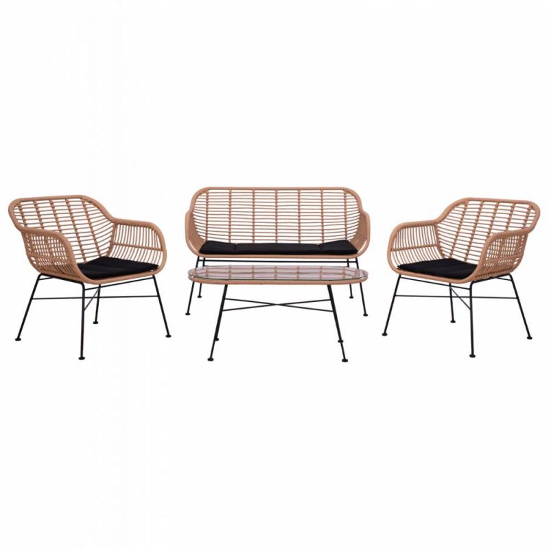 ΣΕΤ ΣΑΛΟΝΙ 4ΤΜΧ ALLEGRA HM5460 ΜΕΤΑΛΛΟ & WICKER ΣΕ ΜΠΕΖ ΧΡΩΜΑ ΣΕΤ ΣΑΛΟΝΙ 4ΤΜΧ ALLEGRA HM5460 ΜΕΤΑΛΛΟ & WICKER ΣΕ ΜΠΕΖ ΧΡΩΜΑ