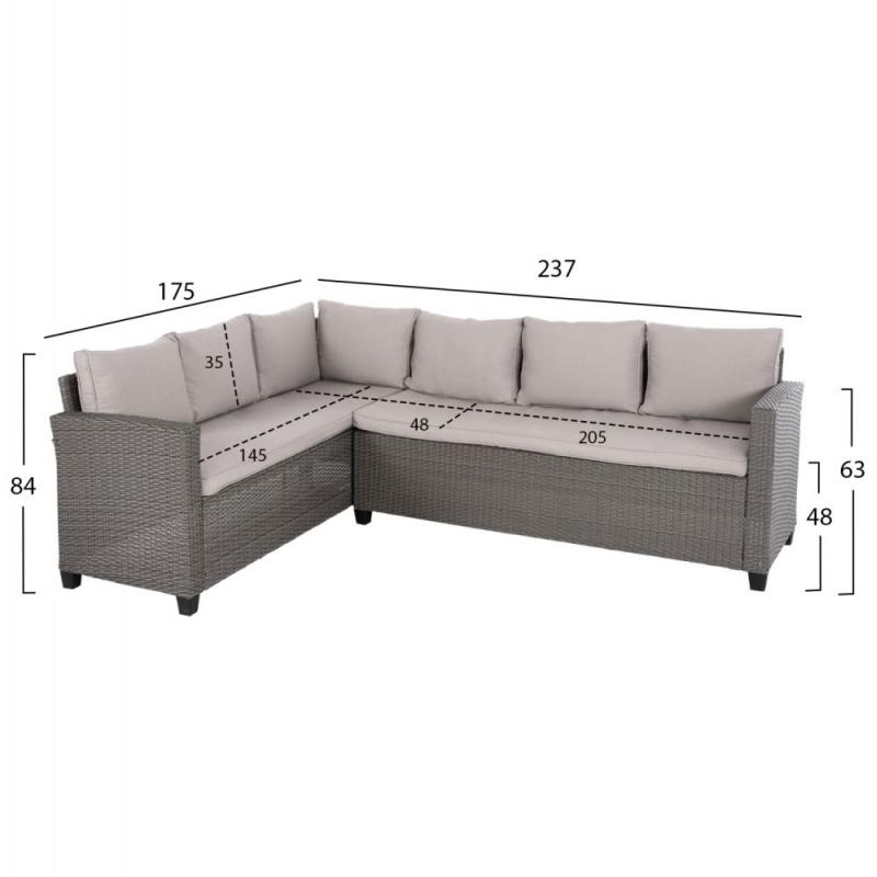 ΣΕΤ ΣΑΛΟΝΙ ΓΩΝΙΑ & ΤΡΑΠΕΖΙ CARSON HM6078.01 ΓΚΡΙ ΣΥΝΘ.RATTAN-ΜΑΞΙΛΑΡΙΑ ΣΕΤ ΣΑΛΟΝΙ ΓΩΝΙΑ & ΤΡΑΠΕΖΙ CARSON HM6078.01 ΓΚΡΙ ΣΥΝΘ.RATTAN-ΜΑΞΙΛΑΡΙΑ