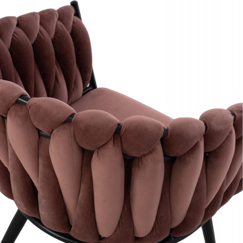 ΣΕΤ ΤΡΑΠΕΖΑΡΙΑΣ 5ΤΜΧ ALIZA HM12122.01 MDF TOP ΣΕ ΦΥΣΙΚΟ--ΣΑΠΙΟ ΜΗΛΟ ΒΕΛΟΥΔΟ
