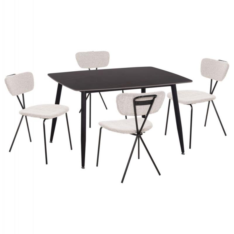 ΣΕΤ ΤΡΑΠΕΖΑΡΙΑΣ 5ΤΜΧ RAVEN HM21067.02 ΚΕΡΑΜΙΚΟ TOP ΜΑΥΡΟ ΜΑΡΜΑΡΟ--ΜΕΤΑΛΛΟ ΣΕΤ ΤΡΑΠΕΖΑΡΙΑΣ 5ΤΜΧ RAVEN HM21067.02 ΚΕΡΑΜΙΚΟ TOP ΜΑΥΡΟ ΜΑΡΜΑΡΟ--ΜΕΤΑΛΛΟ