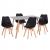ΣΕΤ ΤΡΑΠΕΖΑΡΙΑΣ 5ΤΜΧ VEGAS HM21185 MDF TOP ΣΕ ΑΝΟΙΧΤΟ ΓΚΡΙ--ΠΟΔΙΑ ΟΞΙΑΣ