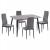 ΣΕΤ ΤΡΑΠΕΖΑΡΙΑΣ 5ΤΜΧ RAVEN HM21224.03 ΚΕΡΑΜΙΚΟ TOP ΓΚΡΙ ΜΑΡΜΑΡΟ--ΒΕΛΟΥΔΟ ΓΚΡΙ