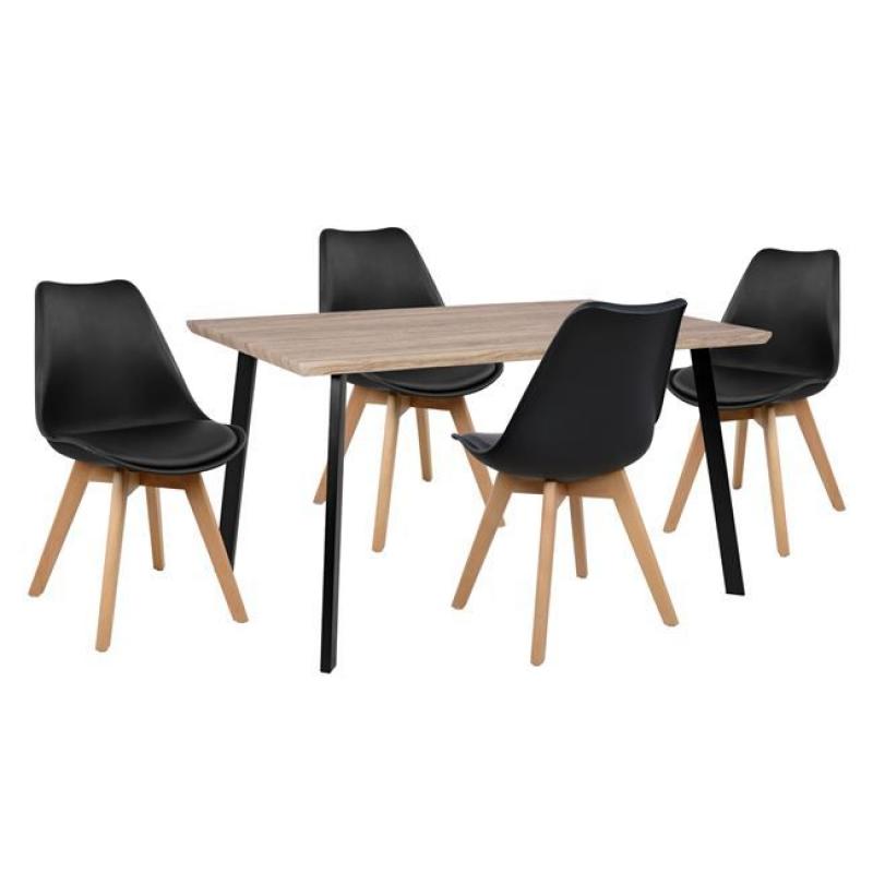 ΣΕΤ ΤΡΑΠΕΖΑΡΙΑΣ 5ΤΜΧ HM10347 ΤΡΑΠΕΖΙ 140x80x76 cm & 4 ΚΑΡΕΚΛΕΣ VEGAS ΣΕΤ ΤΡΑΠΕΖΑΡΙΑΣ 5ΤΜΧ HM10347 ΤΡΑΠΕΖΙ 140x80x76 cm & 4 ΚΑΡΕΚΛΕΣ VEGAS