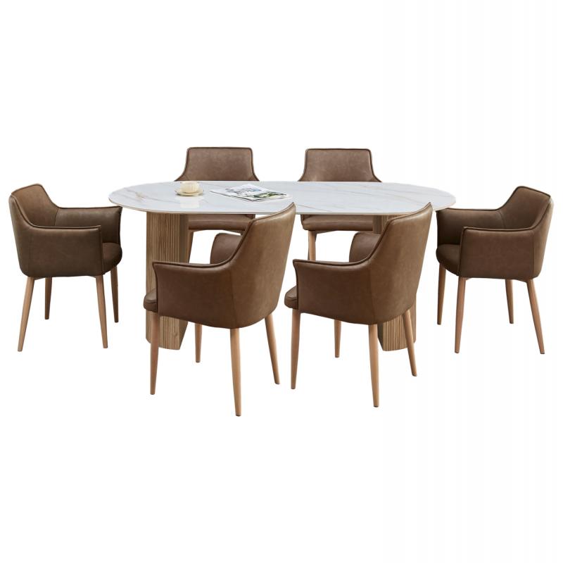 ΣΕΤ ΤΡΑΠΕΖΑΡΙΑΣ 7ΤΜΧ MELLOW HM21361 ΚΕΡΑΜΙΚΟ TOP/MDF ΠΟΔΙΑ--PU ΚΑΦΕ/ΜΕΤΑΛ.ΠΟΔΙΑ ΣΕΤ ΤΡΑΠΕΖΑΡΙΑΣ 7ΤΜΧ MELLOW HM21361 ΚΕΡΑΜΙΚΟ TOP/MDF ΠΟΔΙΑ--PU ΚΑΦΕ/ΜΕΤΑΛ.ΠΟΔΙΑ