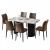 ΣΕΤ ΤΡΑΠΕΖΑΡΙΑΣ 7ΤΜΧ MINAO HM21362 ΚΕΡΑΜΙΚΟ TOP/MDF ΠΟΔΙΑ--PU ΚΑΦΕ/ΜΕΤΑΛ.ΠΟΔΙΑ