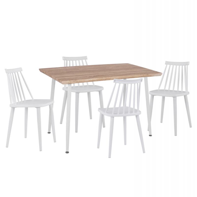 ΣΕΤ ΤΡΑΠΕΖΑΡΙΑΣ ΕΣ.ΧΩΡΟΥ 5ΤΜΧ PALOMA HM11389 ΛΕΥΚΟ-SONAMA MDF TOP ΣΕΤ ΤΡΑΠΕΖΑΡΙΑΣ ΕΣ.ΧΩΡΟΥ 5ΤΜΧ PALOMA HM11389 ΛΕΥΚΟ-SONAMA MDF TOP