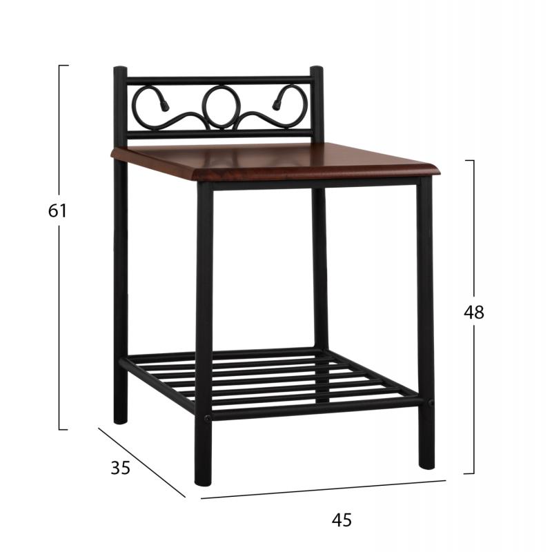ΣΕΤ ΥΠΝΟΔΩΜΑΤΙΟΥ ΜΕ ΣΤΡΩΜΑ 3ΤΜΧ HM11217 RUBBERWOOD-ΜΕΤΑΛΛΟ ΣΕΤ ΥΠΝΟΔΩΜΑΤΙΟΥ ΜΕ ΣΤΡΩΜΑ 3ΤΜΧ HM11217 RUBBERWOOD-ΜΕΤΑΛΛΟ