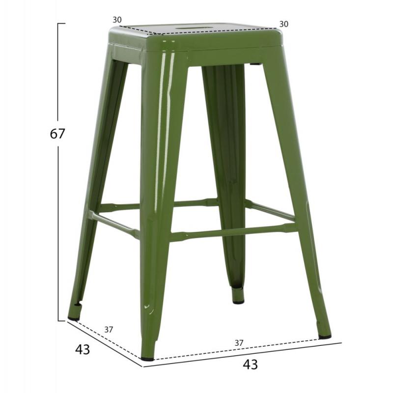 ΣΚΑΜΠΟ ΜΕΣΑΙΟΥ ΥΨΟΥΣ ΜΕΤΑΛΛΙΚΟ MELITA-PRO HM8573.53 ΣΕ LIGHT OLIVE GREEN 43x43x67Υεκ. ΣΚΑΜΠΟ ΜΕΣΑΙΟΥ ΥΨΟΥΣ ΜΕΤΑΛΛΙΚΟ MELITA-PRO HM8573.53 ΣΕ LIGHT OLIVE GREEN 43x43x67Υεκ.