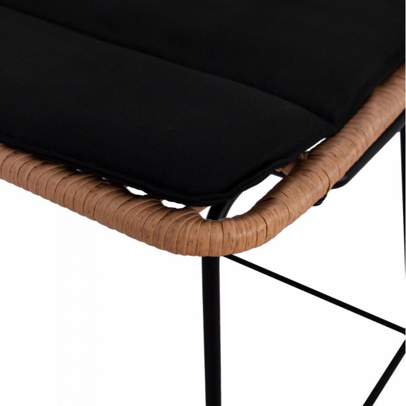 ΣΚΑΜΠΟ ΜΕΤΑΛΛΙΚΟ ΜΕ ΜΑΞΙΛΑΡΙ ALLEGRA HM5455 ΜΕ WICKER ΜΠΕΖ 46,5x55x117,5Υ εκ. ΣΚΑΜΠΟ ΜΕΤΑΛΛΙΚΟ ΜΕ ΜΑΞΙΛΑΡΙ ALLEGRA HM5455 ΜΕ WICKER ΜΠΕΖ 46,5x55x117,5Υ εκ.