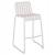ΣΚΑΜΠΟ ΜΠΑΡ ΑΛΟΥΜΙΝΙΟΥ RACHEL HM6341.02 ΛΕΥΚΟ 47x56,5x98,5Υεκ.