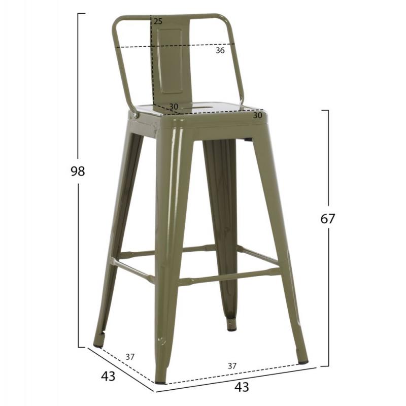 ΣΚΑΜΠΟ ΜΠΑΡ ΜΕΣΑΙΟΥ ΥΨΟΥΣ ΜΕΤΑΛΛΙΚΟ MELITA-PRO HM8574.44 ΚΟΚΚΙΝΟ 43x43x88Υεκ. ΣΚΑΜΠΟ ΜΠΑΡ ΜΕΣΑΙΟΥ ΥΨΟΥΣ ΜΕΤΑΛΛΙΚΟ MELITA-PRO HM8574.44 ΚΟΚΚΙΝΟ 43x43x88Υεκ.