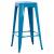ΣΚΑΜΠΟ ΜΠΑΡ ΜΕΤΑΛΛΙΚΟ MELITA-PRO HM8642.48 ΣΕ ΜΠΛΕ 43x43x78Υεκ.