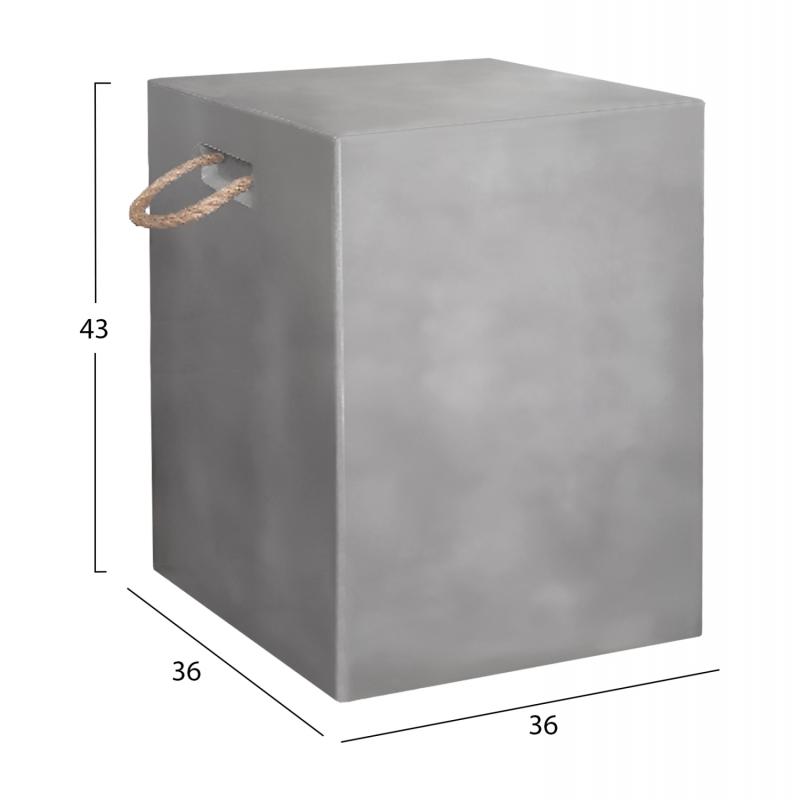 ΣΚΑΜΠΟ ΤΕΤΡΑΓΩΝΟ FIBER CEMENT ΜΕ ΧΕΡΟΥΛΙΑ ZAK HM6581.01 ΣΕ ΓΚΡΙ 36x36x43Υεκ ΣΚΑΜΠΟ ΤΕΤΡΑΓΩΝΟ FIBER CEMENT ΜΕ ΧΕΡΟΥΛΙΑ ZAK HM6581.01 ΣΕ ΓΚΡΙ 36x36x43Υεκ