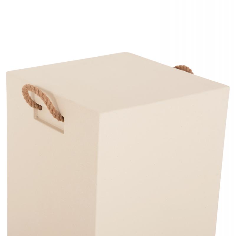 ΣΚΑΜΠΟ ΤΕΤΡΑΓΩΝΟ FIBER CEMENT ΜΕ ΧΕΡΟΥΛΙΑ ZAK HM6581.02 ΣΕ ΜΠΕΖ 36x36x45,5Υεκ ΣΚΑΜΠΟ ΤΕΤΡΑΓΩΝΟ FIBER CEMENT ΜΕ ΧΕΡΟΥΛΙΑ ZAK HM6581.02 ΣΕ ΜΠΕΖ 36x36x45,5Υεκ